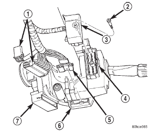 Fig. 6 Multi-Function Switch Connector