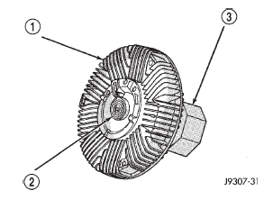 Fig. 18 Viscous Fan Drive-4.7L/5.2L/5.9L Engines- Typical