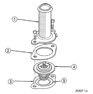 Fig. 46 Thermostat-5.2L/5.9L Engines