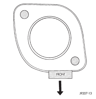 Fig. 47 Thermostat Position-5.2L/5.9L Engines