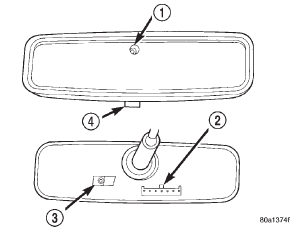 Fig. 1 Automatic Day/Night Mirror