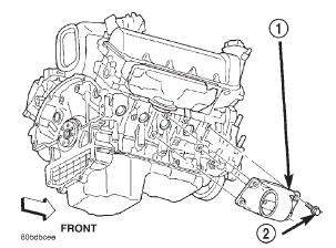 Fig. 33 Engine Insulator Mount 4x2 Vehicle-Right Side