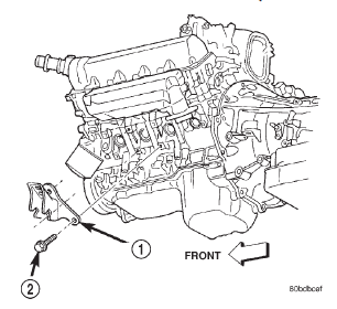 Fig. 34 Engine Insulator Mount 4x4 Vehicle-Left Side