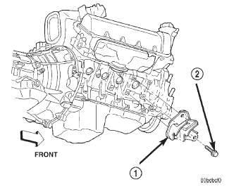 Fig. 35 Engine Insulator Mount 4x4 Vehicle-Right Side