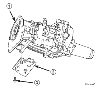 Fig. 38 Engine Rear Mount-4X4 Automatic Transmission
