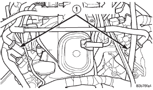 Fig. 44 Crankcase Breather Connection Points