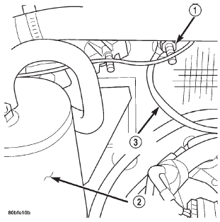 Fig. 48 Body Ground Strap-Right Side Removal / Installation