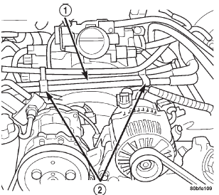 Fig. 50 Heater Hoses and Tubes Removal / Installation