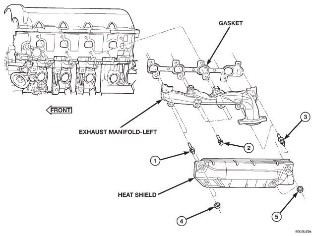 Fig. 53 Exhaust Manifold-Left
