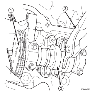 Fig. 80 Camshaft Rotation-Left Side