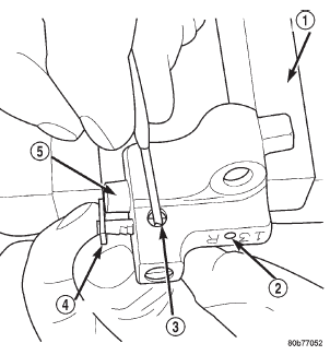 Fig. 83 Resetting Secondary Chain Tensioners