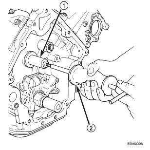 Fig. 90 Removing Idler Shaft