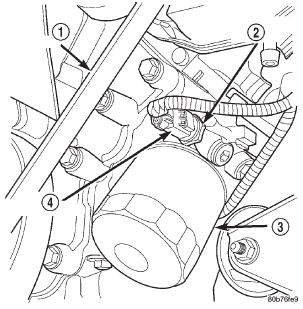 Fig. 3 Oil Pressure Sending Unit