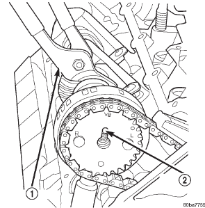 Fig. 102 Camshaft Sprocket Installation
