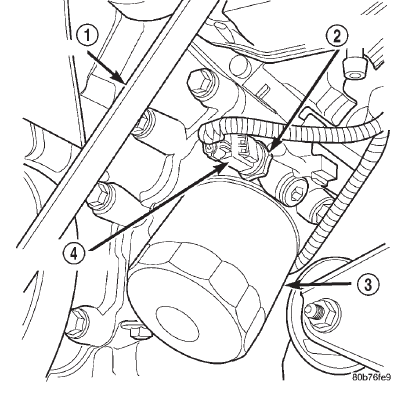 Fig. 125 Oil Pressure Sending Unit