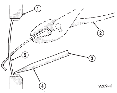 Fig. 135 Engine Core Plug Removal