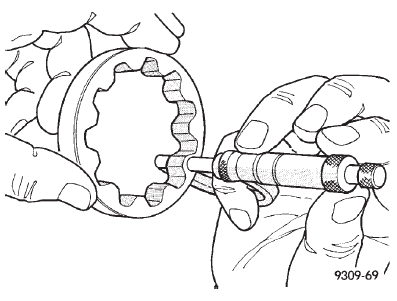 Fig. 138 Measuring Outer Rotor Thickness