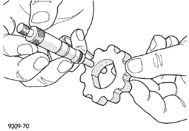 Fig. 139 Measuring Inner Rotor Thickness