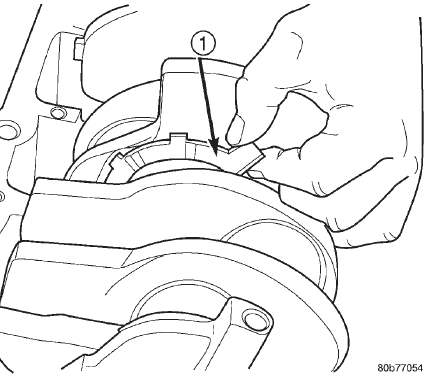 Fig. 118 Crankshaft Thrust Washer Installation