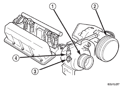 Fig. 34 Engine Coolant Temperature Sensor-3.9/ 5.2/5.9L Engines-Typical