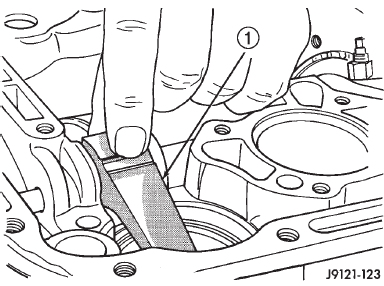 Fig. 154 Removing/Installing Front Band Lever