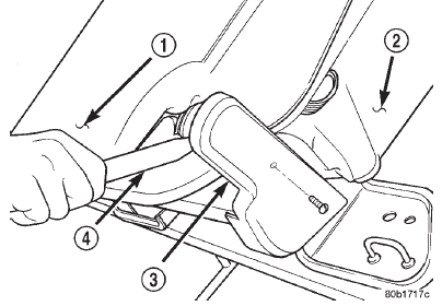 Fig. 13 2nd Row Center Seat Back Hinge Cover