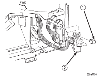 Fig. 4 Combination Flasher Remove/Install