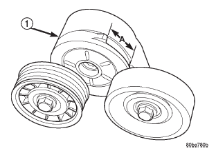 Fig. 14 Automatic Belt Tensioner-4.7L Engine