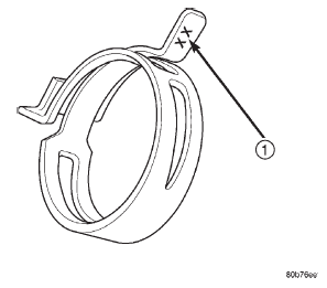 Fig. 16 Spring Clamp Size Location