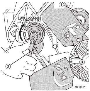 Fig. 41 Automatic Belt Tensioner Assembly