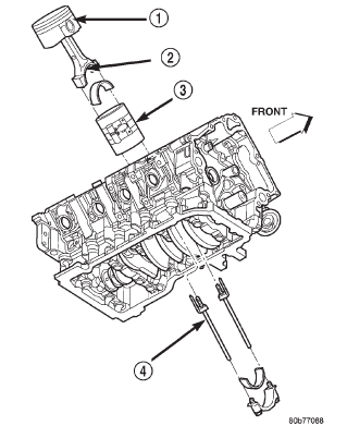 Fig. 115 Piston and Connecting Rod-Installation